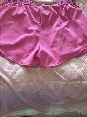 Under Armour Hot Pink Performance Shorts